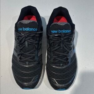 Mens New Balance Black Sneakers , gently worn, size 9.5 2E